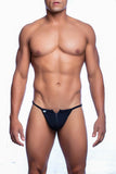 MOB Men's Front Zipper Thong