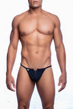 MOB Men's Front Zipper Thong