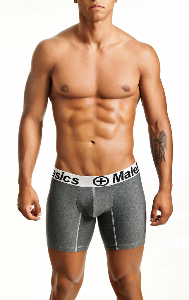 Malebasics Men's Cotton Lycra Atlethic Boxer Brief