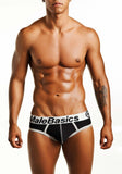 Malebasics Men's Cotton Fitted Contrast Hip Brief