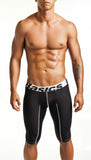 Malebasics Men's Base Layer Performance Sport 9 Inches Boxer Brief