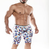 Malebasics Men's Base Layer Performance Sport 9 Inches Boxer Brief