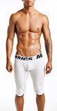 Malebasics Men's Base Layer Performance Sport 9 Inches Boxer Brief